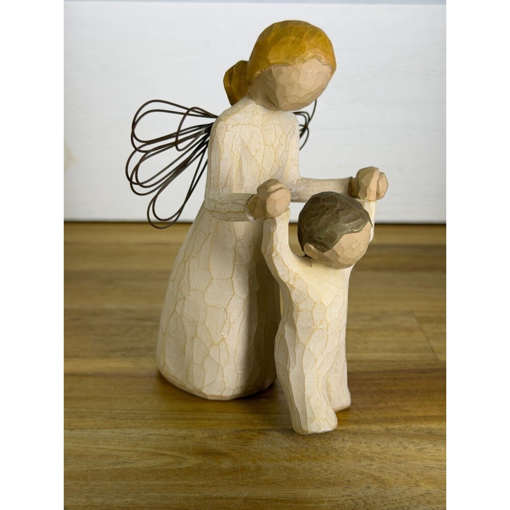 Willow Tree Guardian Angel Figurine Susan Lordi 2000 Child Demdaco Resin
